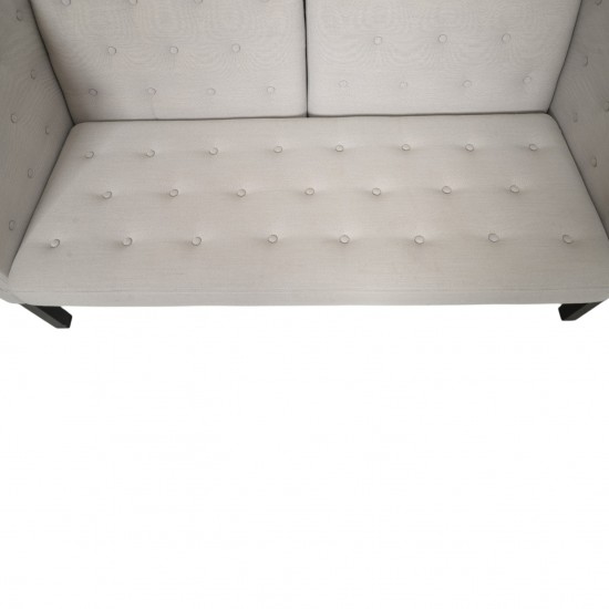 Erik Jørgensen EJ315 2-personers sofa i gråt stof 1990'erne