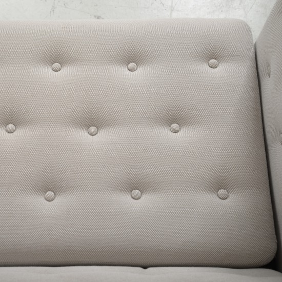 Erik Jørgensen EJ315 2-personers sofa i gråt stof 1990'erne