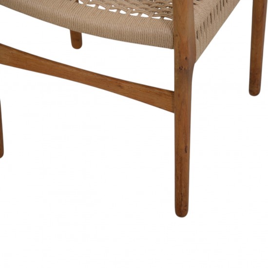 Set of 4 Hans Wegner CH23 chairs in oak 1970s