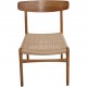 Set of 4 Hans Wegner CH23 chairs in oak 1970s