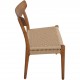 Set of 4 Hans Wegner CH23 chairs in oak 1970s