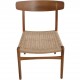 Set of 4 Hans Wegner CH23 chairs in oak 1970s