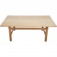 Hans Wegner Coffee table in oak 140x83 1980s