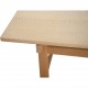 Hans Wegner Coffee table in oak 140x83 1980s