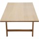 Hans Wegner Coffee table in oak 140x83 1980s