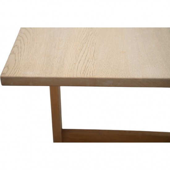 Hans Wegner Coffee table in oak 140x83 1980s