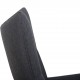 Hans Wegner Wingchair with stool in grey fabric 2019
