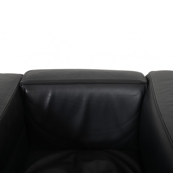 Le Corbusier LC2 chair in black leather 2000s
