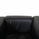 Le Corbusier LC2 chair in black leather 2000s