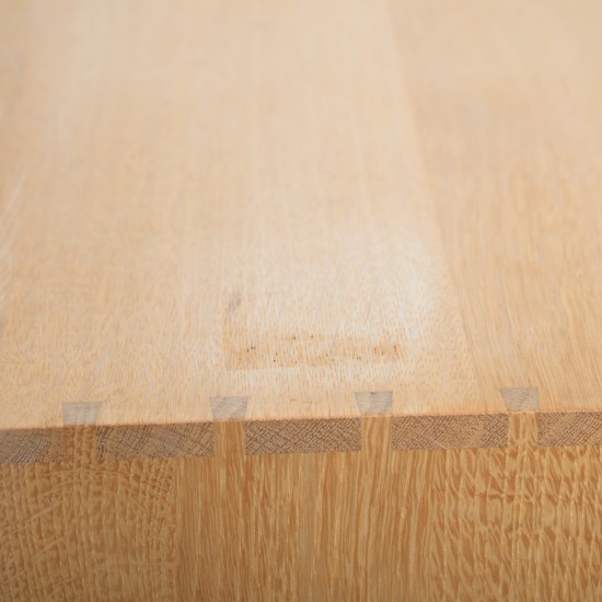 Mogens Koch deep bookcase of oak 1980s