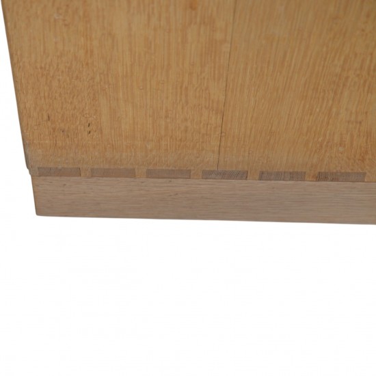 Mogens Koch deep bookcase of oak 1980s