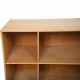 Mogens Koch deep bookcase of oak 1980s