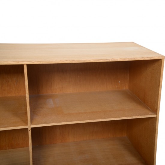 Mogens Koch deep bookcase of oak 1980s
