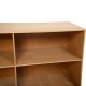 Mogens Koch deep bookcase of oak 1980s