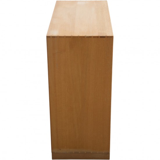 Mogens Koch deep bookcase of oak 1980s