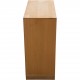 Mogens Koch deep bookcase of oak 1980s