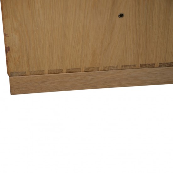 Mogens Koch deep bookcase of oak 1980s