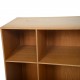Mogens Koch deep bookcase of oak 1980s