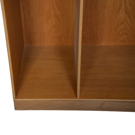 Mogens Koch deep bookcase of oak 1980s