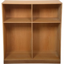 Mogens Koch deep bookcase of oak 1980s