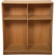 Mogens Koch deep bookcase of oak 1980s
