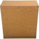 Mogens Koch deep bookcase of oak 1980s