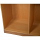 Mogens Koch deep bookcase of oak 1980s