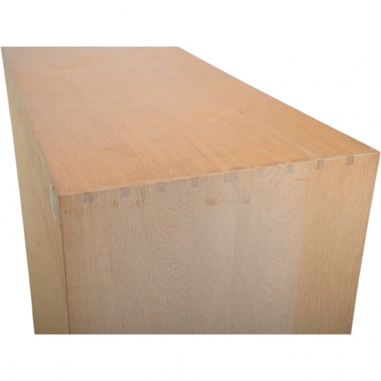 Mogens Koch deep bookcase of oak 1980s