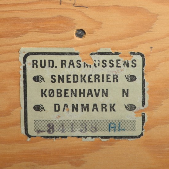Mogens Koch Bookcase of oak 1980s