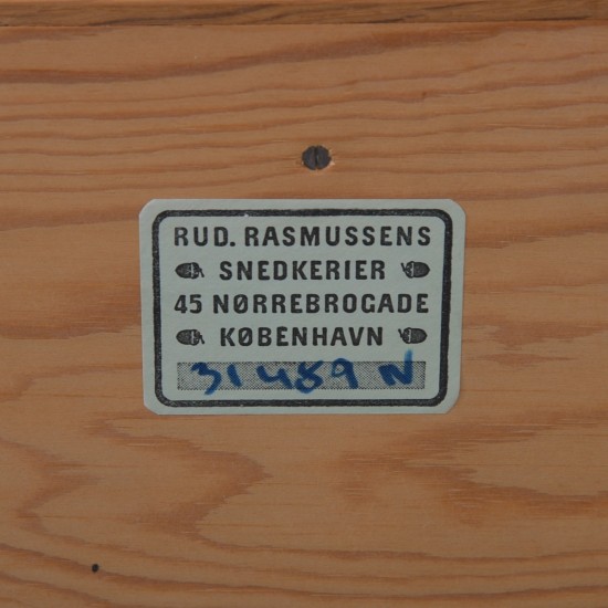 Mogens Koch Bogkasse af eg 1980'erne