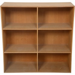 Mogens Koch Bookcase of oak 1980s