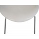 Sæt af 4 Arne Jacobsen Syver stole i hvid læder 1990'erne