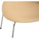 Sæt af 2 Arne Jacobsen Syver stole i natur læder 2000'erne