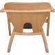 Hans Wegner GE460 Butterfly stol i sort læder og bøg 2000'erne