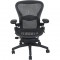 Herman Miller sort Aaron stol 2010'erne