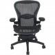 Herman Miller sort Aaron stol 2010'erne