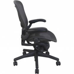 Herman Miller sort Aaron stol 2010'erne