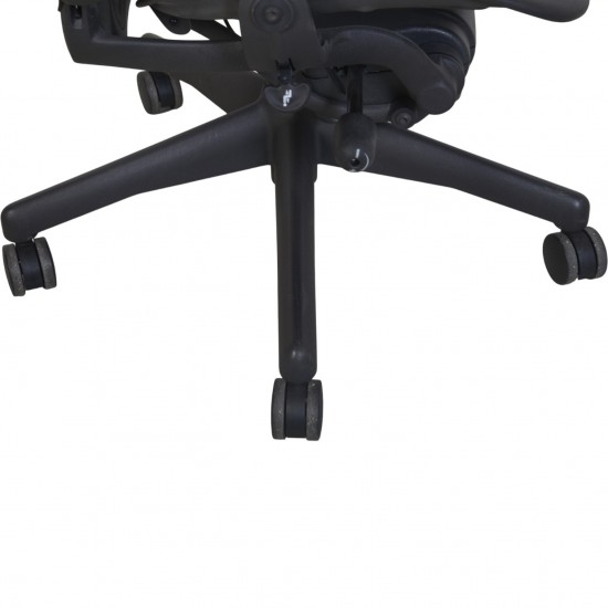 Herman Miller sort Aaron stol 2010'erne