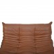 Michel Ducaroy TOGO 2.personers sofa i cognac læder 2000'erne