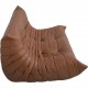 Michel Ducaroy TOGO 2.personers sofa i cognac læder 2000'erne