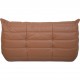 Michel Ducaroy TOGO 2.personers sofa i cognac læder 2000'erne
