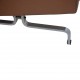 Poul Kjærholm PK31/2 sofa i brunt læder 1985