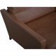 Poul Kjærholm PK31/2 sofa i brunt læder 1985