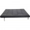 Poul Kjærholm PK81 daybed i sort læder 1980'erne