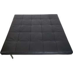 Poul Kjærholm PK81 daybed i sort læder 1980'erne