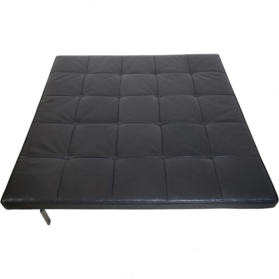 Poul Kjærholm PK81 daybed i sort læder 1980'erne