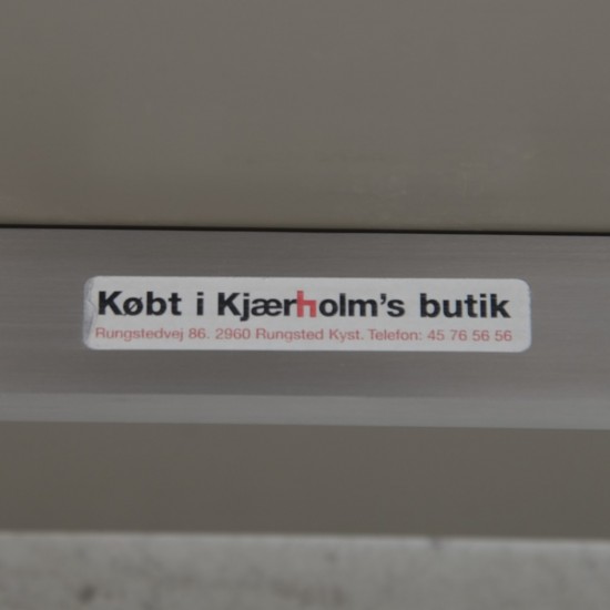 Poul Kjærholm PK81 daybed i sort læder 1980'erne