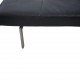 Poul Kjærholm PK81 daybed i sort læder 1980'erne