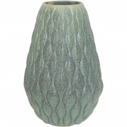 Anders Børgesen grøn vase H: 21Cm