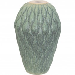 Anders Børgesen grøn vase H: 21Cm